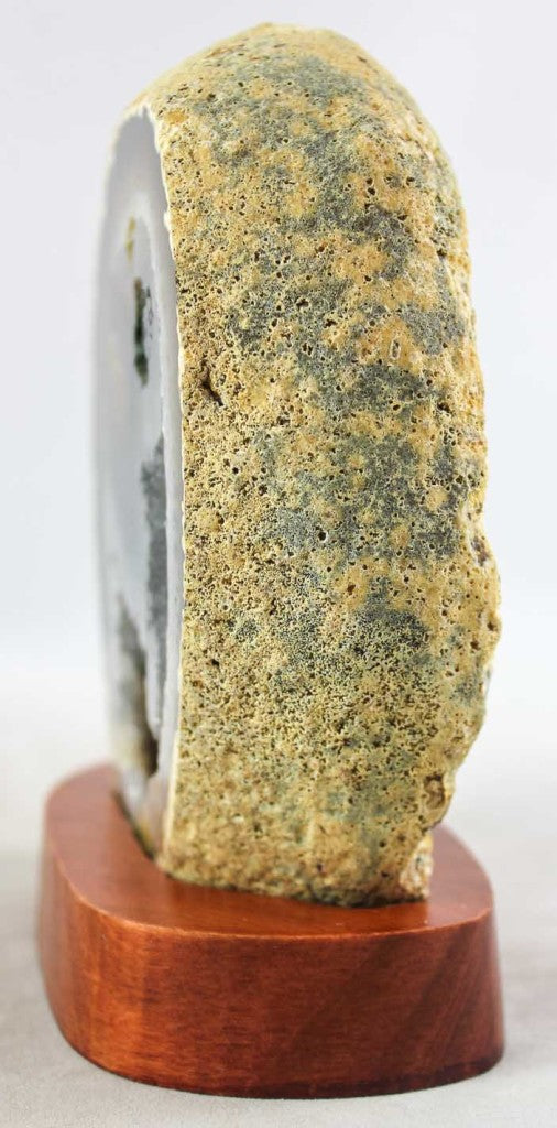 Brazilian Agate w/ Crystal