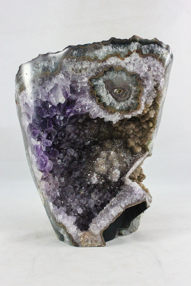 Amethyst w/ Eye & Calcite