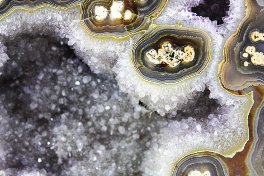 Agate Eyed Brazilian Amethyst Freeform