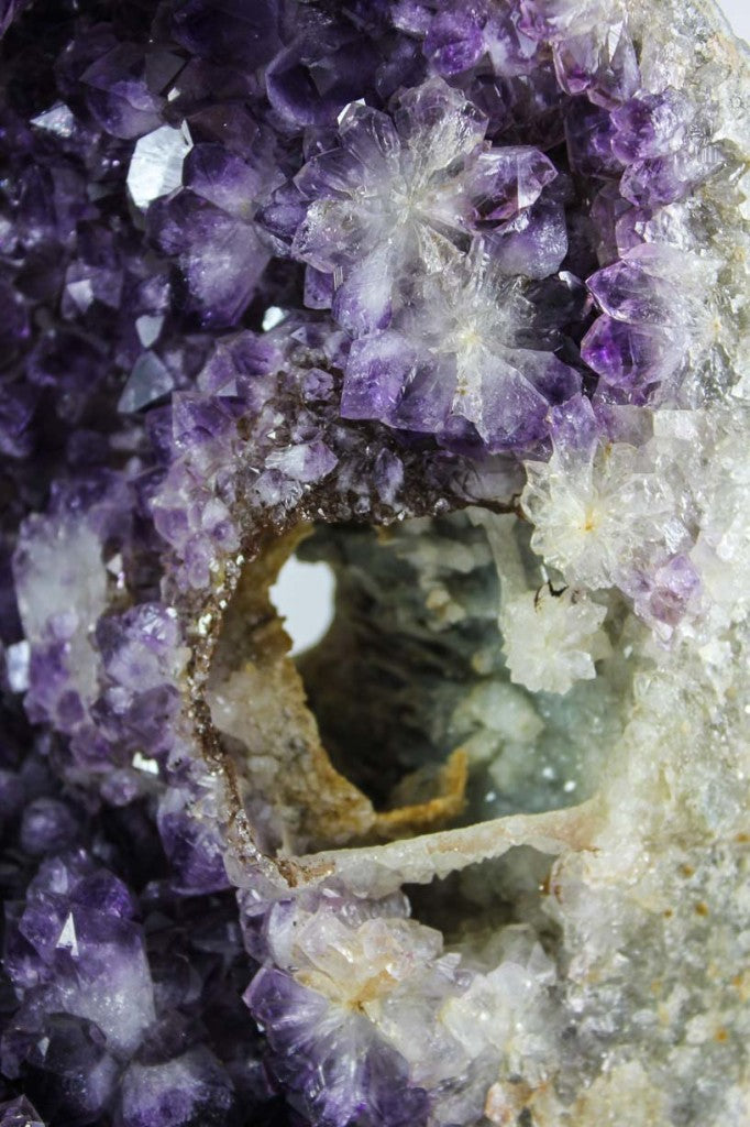 Amethyst Geode w/ Crevice