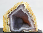 Brazilian Agate Geode Pair