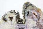 Polished Agate Geode Pair