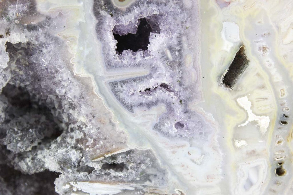 Polished Agate Geode Pair