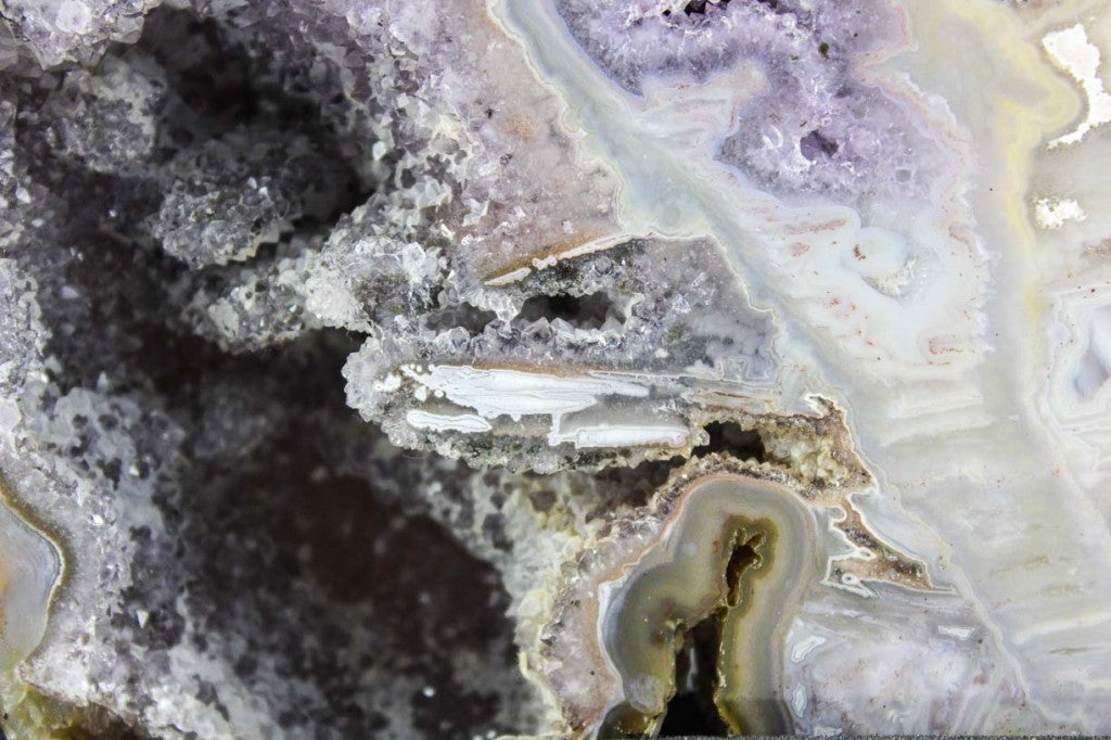 Polished Agate Geode Pair