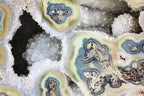 Brazilian Agate Geode Pair