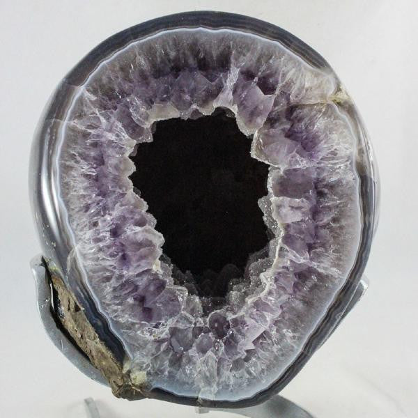 Polished Amethyst w/Microcrystals