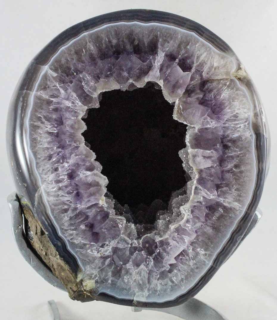 Polished Amethyst w/Microcrystals