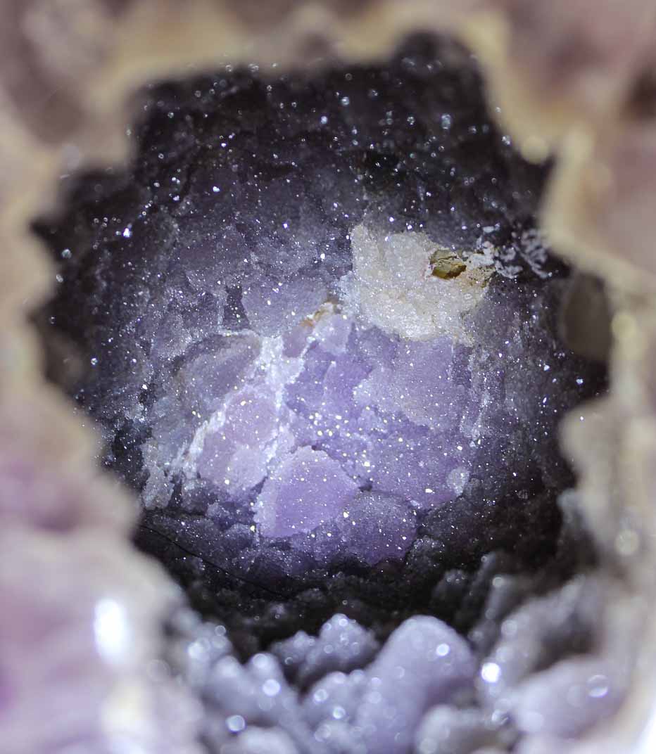 Polished Amethyst w/Microcrystals