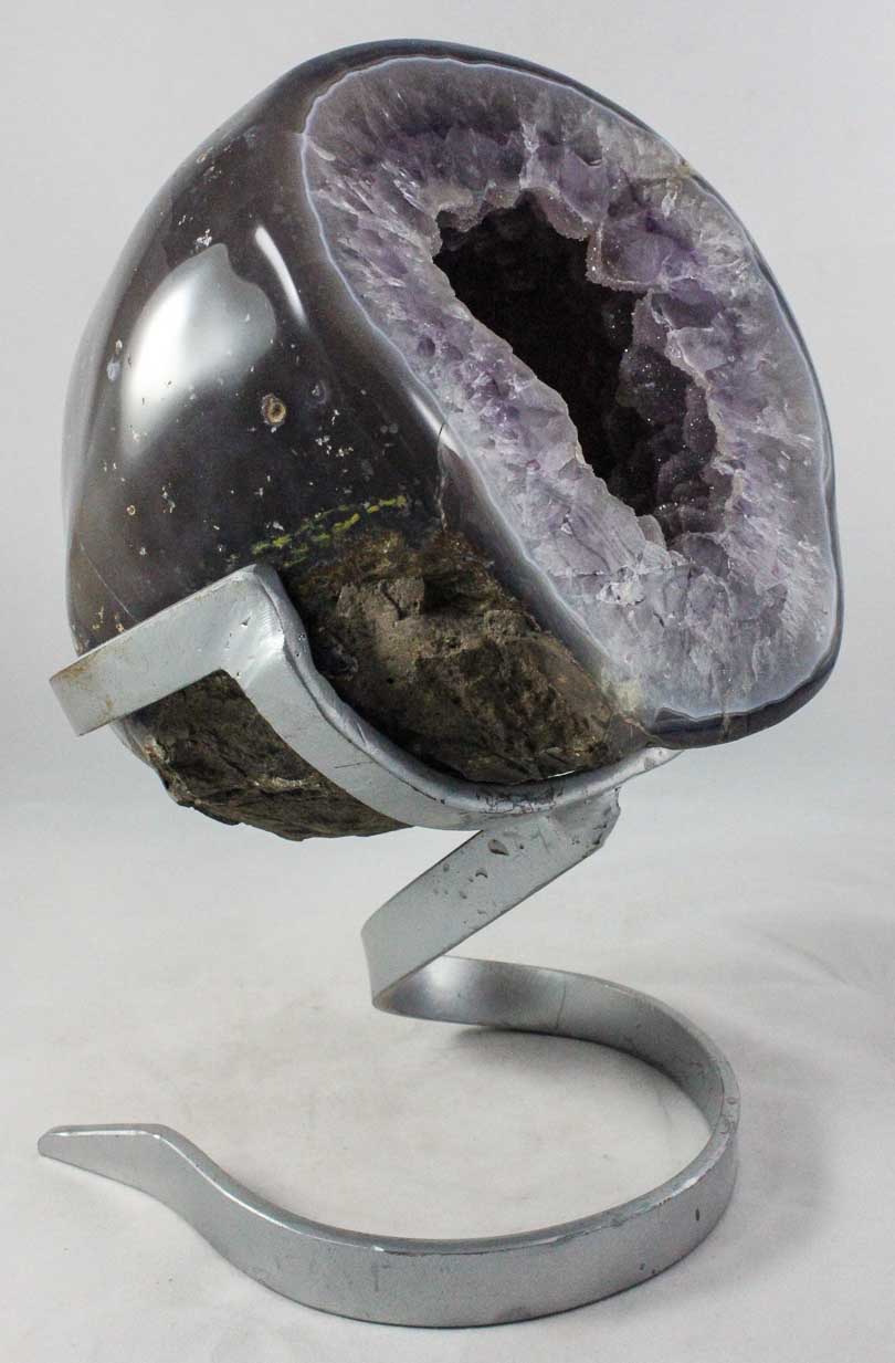 Polished Amethyst w/Microcrystals