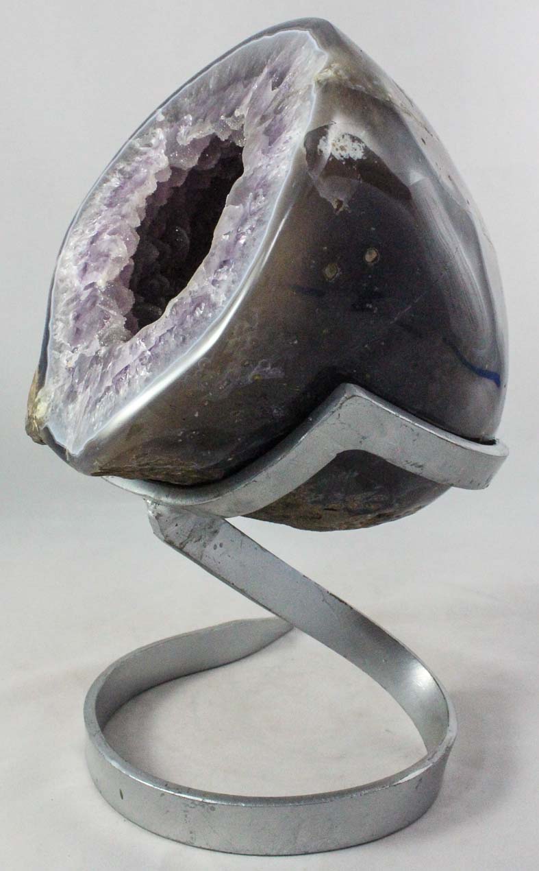 Polished Amethyst w/Microcrystals