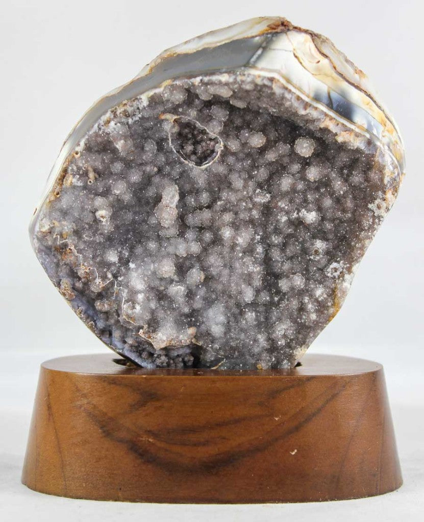 Brazilian Agate w/ Crystal
