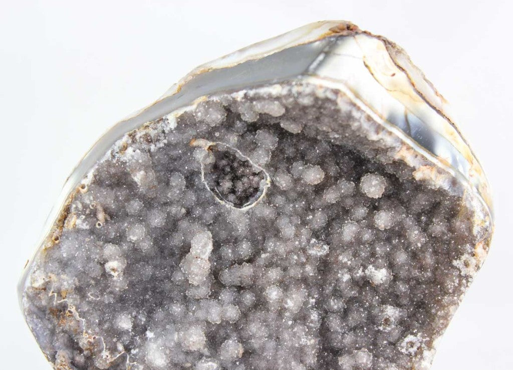 Brazilian Agate w/ Crystal