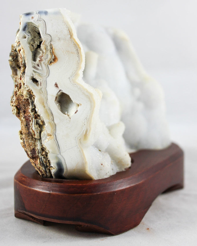 Brazilian Agate w/ Crystals