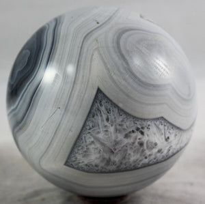 Uruguayan Amethyst/Agate Sphere