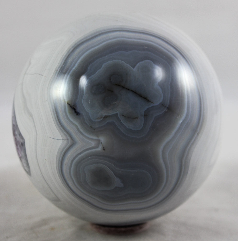 Uruguayan Amethyst/Agate Sphere