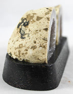 Brazilian Agate Geode Pair