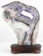 Brazilian Agate/Amethyst Slab