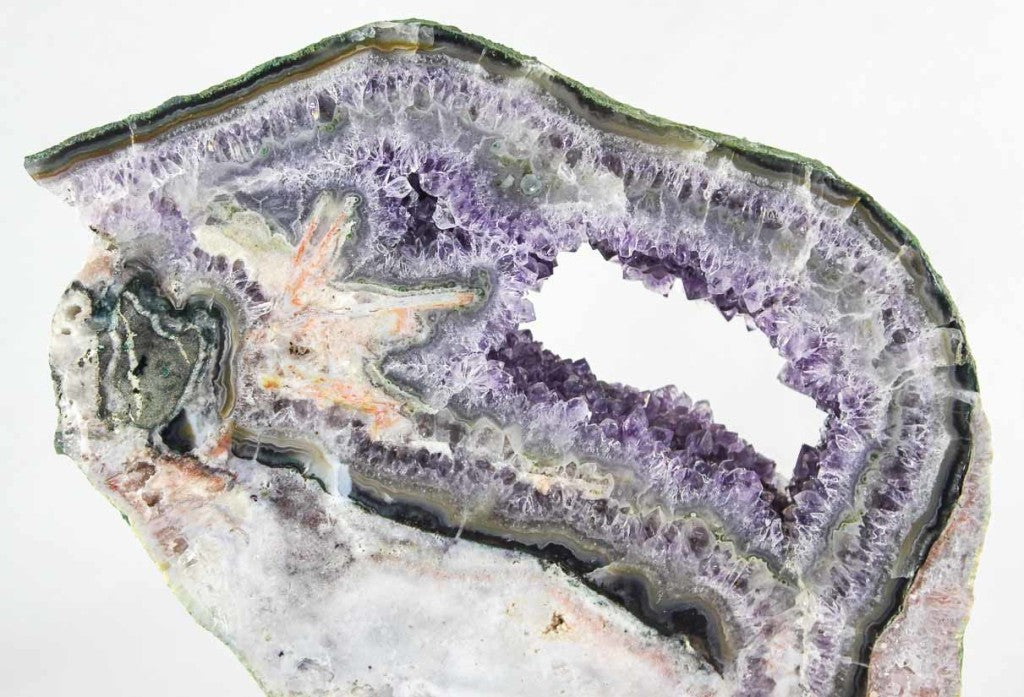 Brazilian Agate/Amethyst Slab