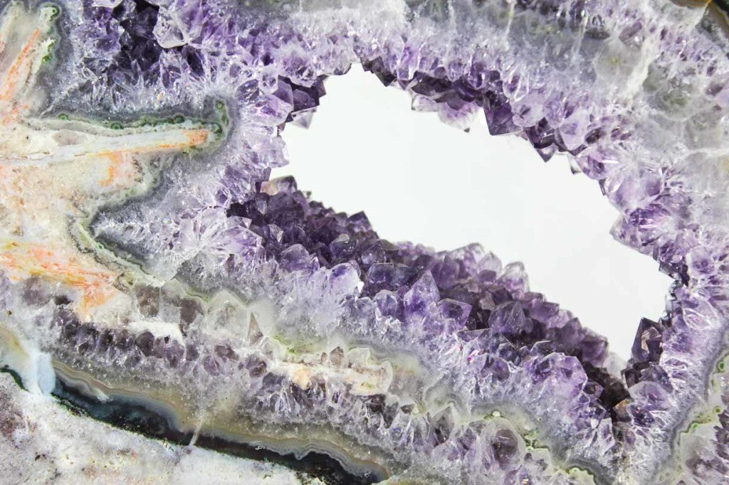 Brazilian Agate/Amethyst Slab