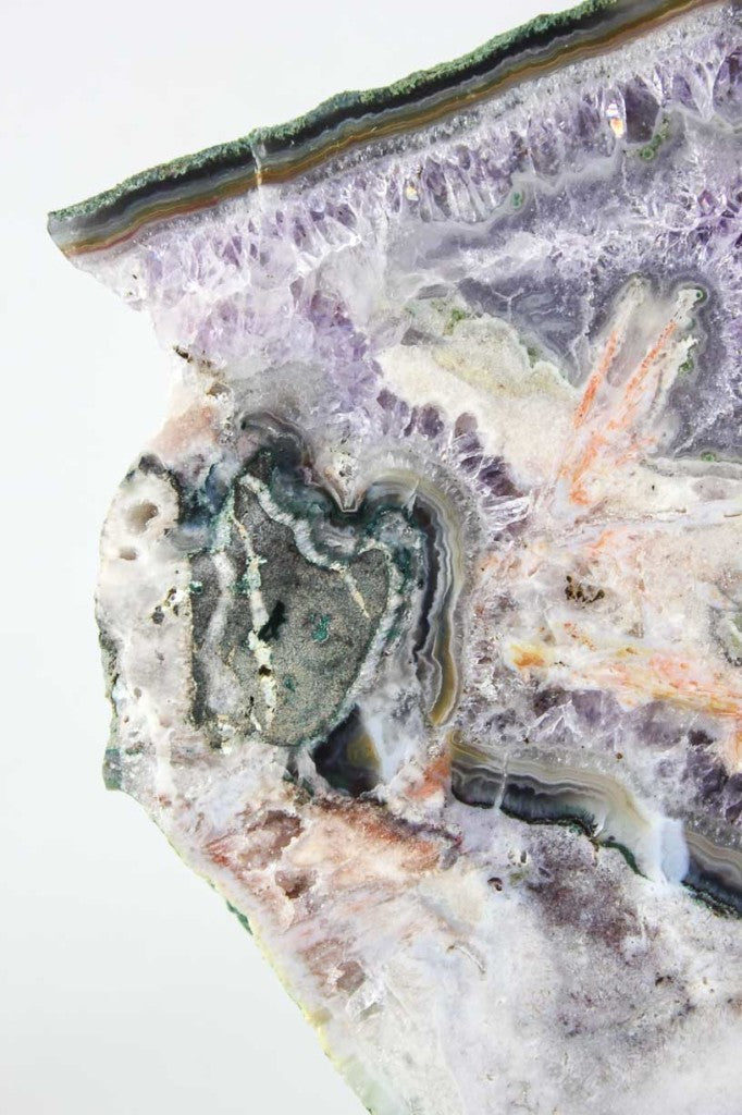Brazilian Agate/Amethyst Slab