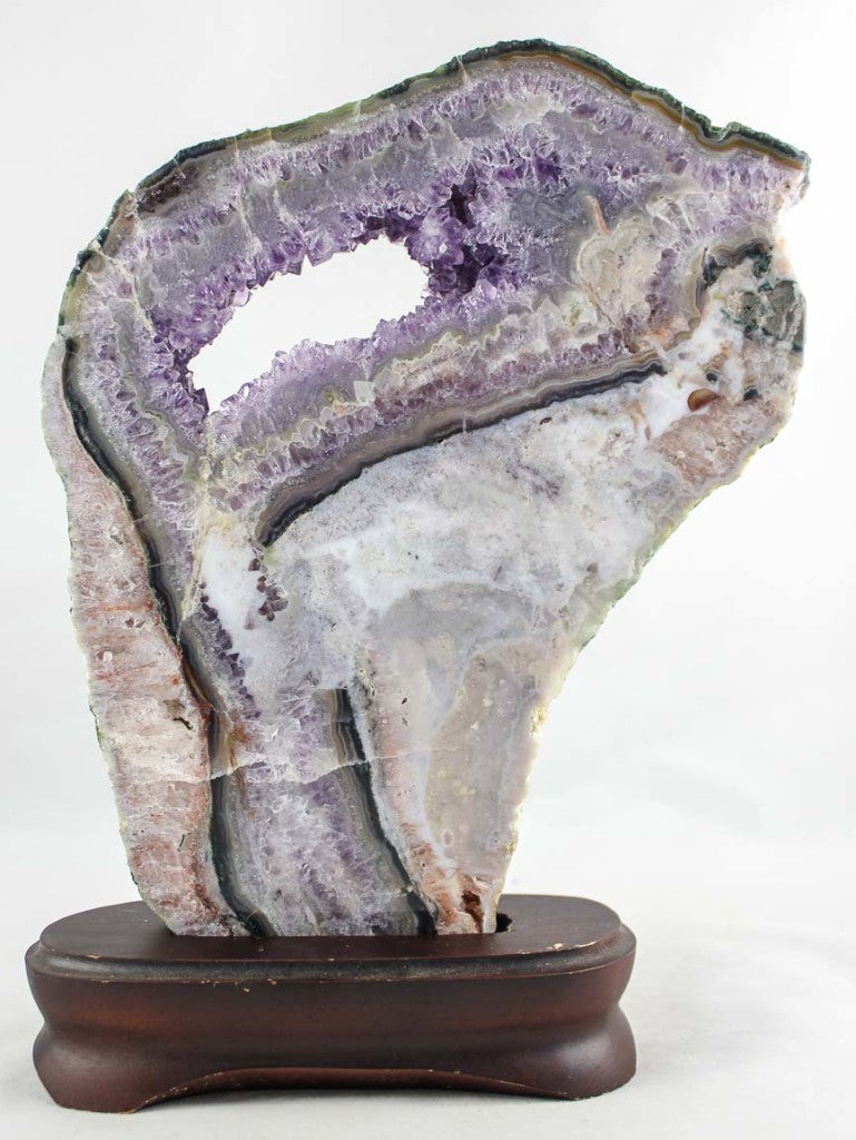 Brazilian Agate/Amethyst Slab