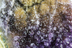 Colorful Microcrystalline Quartz With Amethyst Freeform