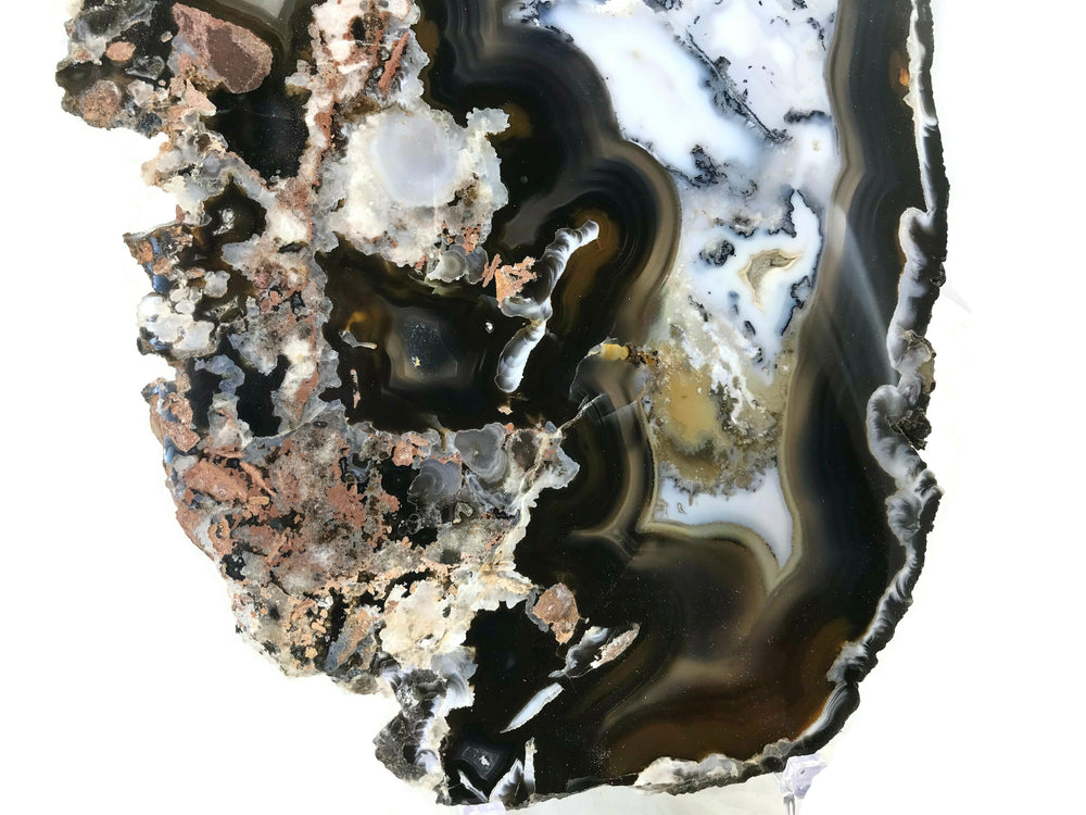 Pastels Agate Slice