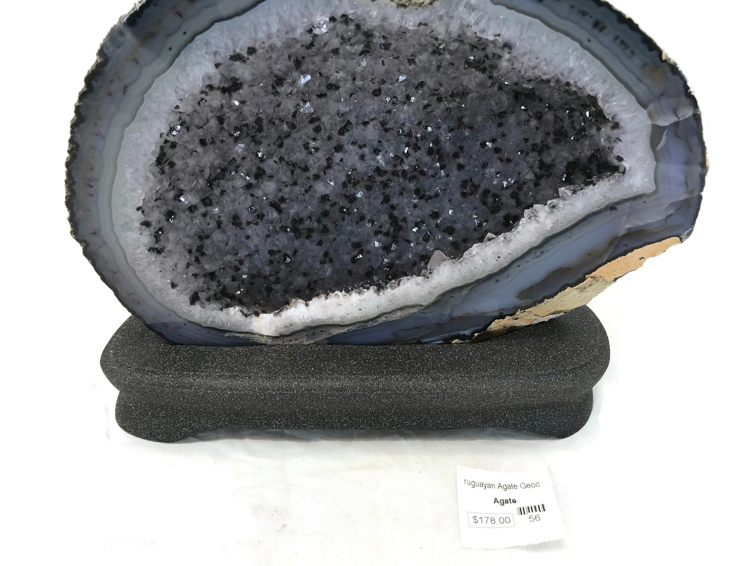 Speckled Agate Geode