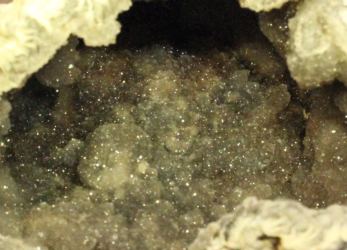 Microquartz Filled Geode