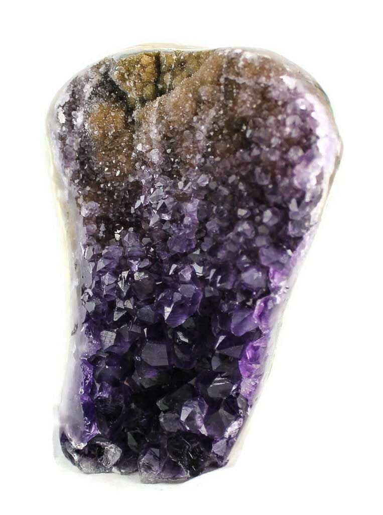 Colorful Microcrystalline Quartz With Amethyst Freeform