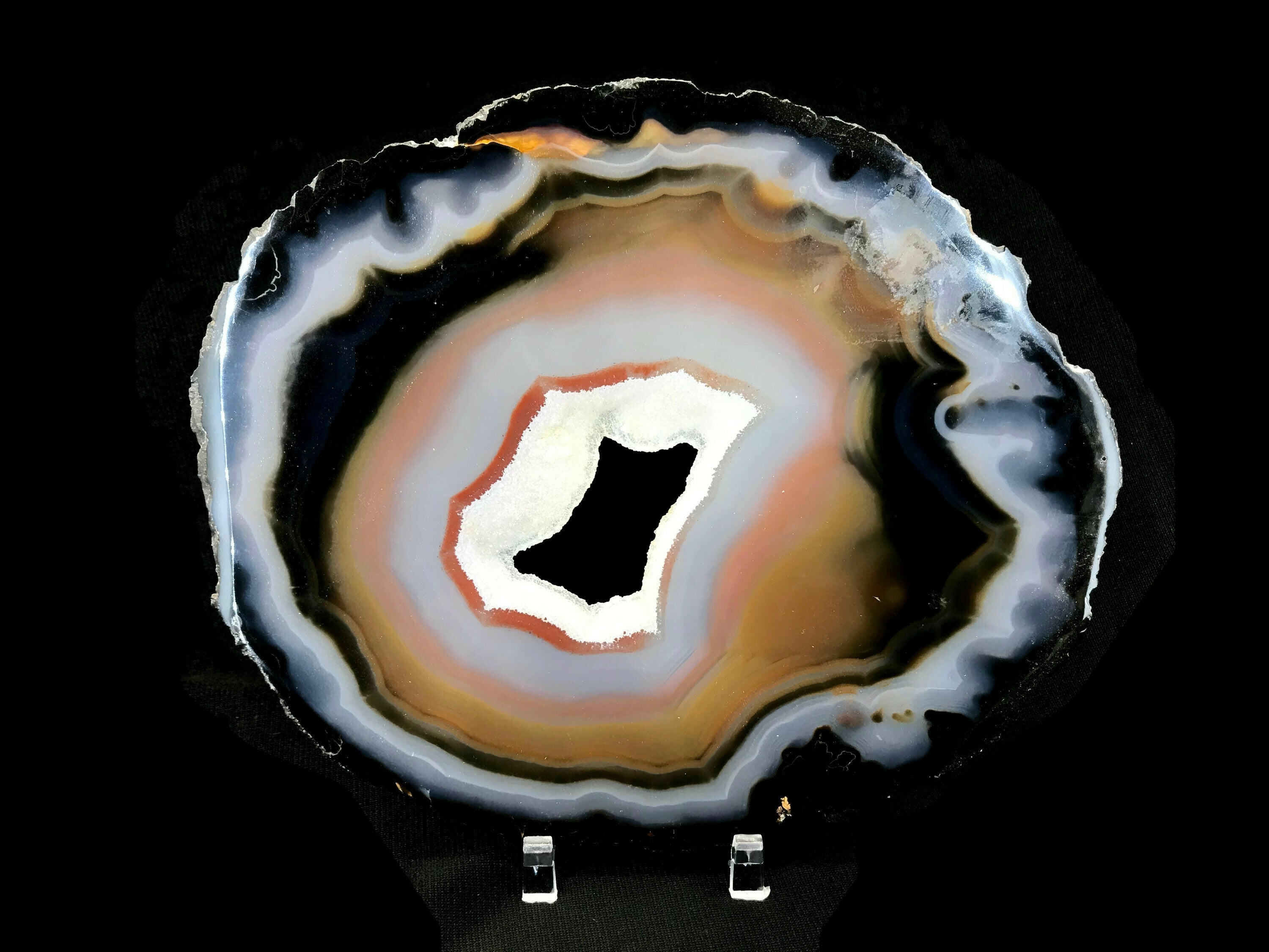 Multicolored Brazilian Agate Slice