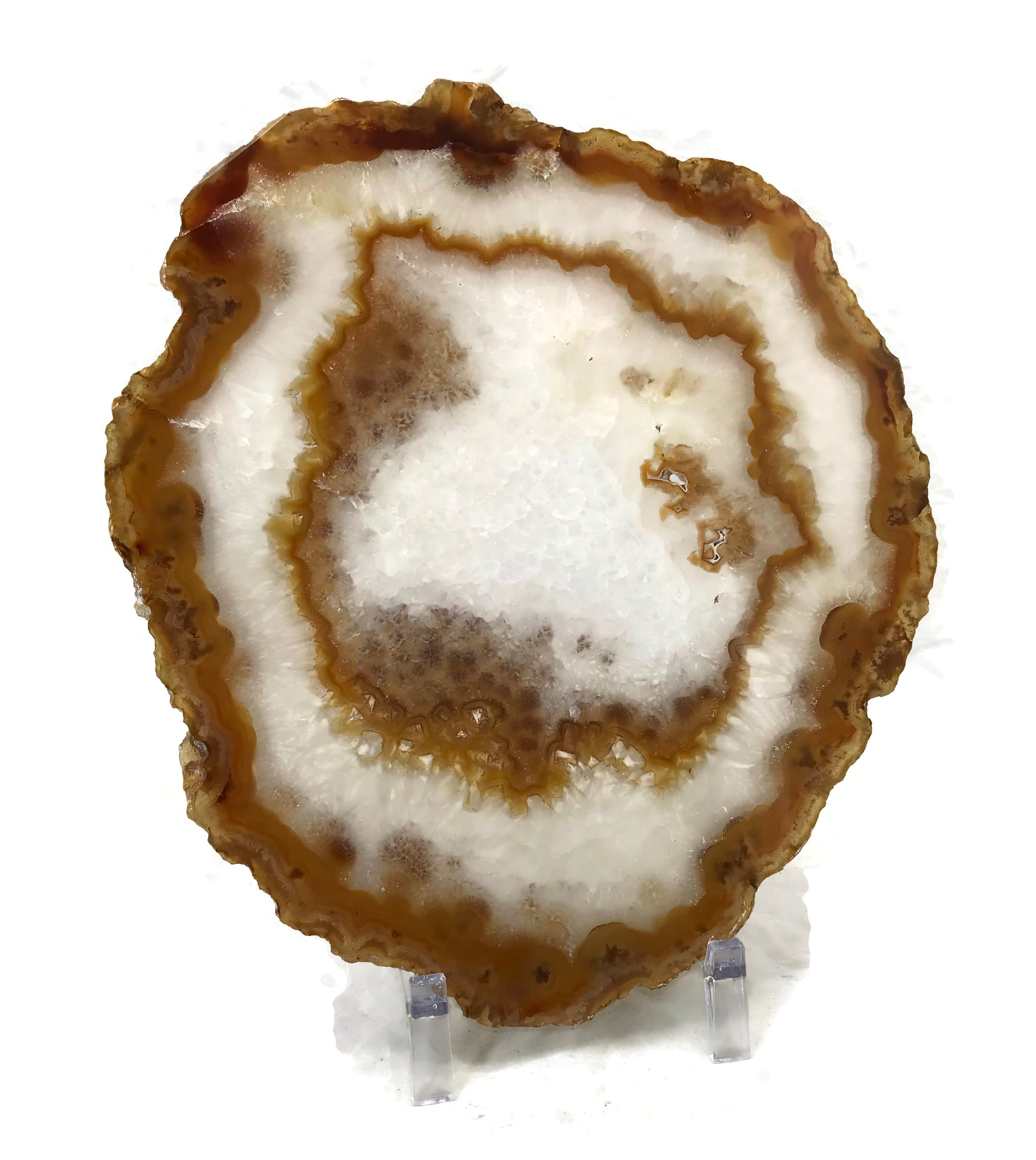 Crystal Agate Slice