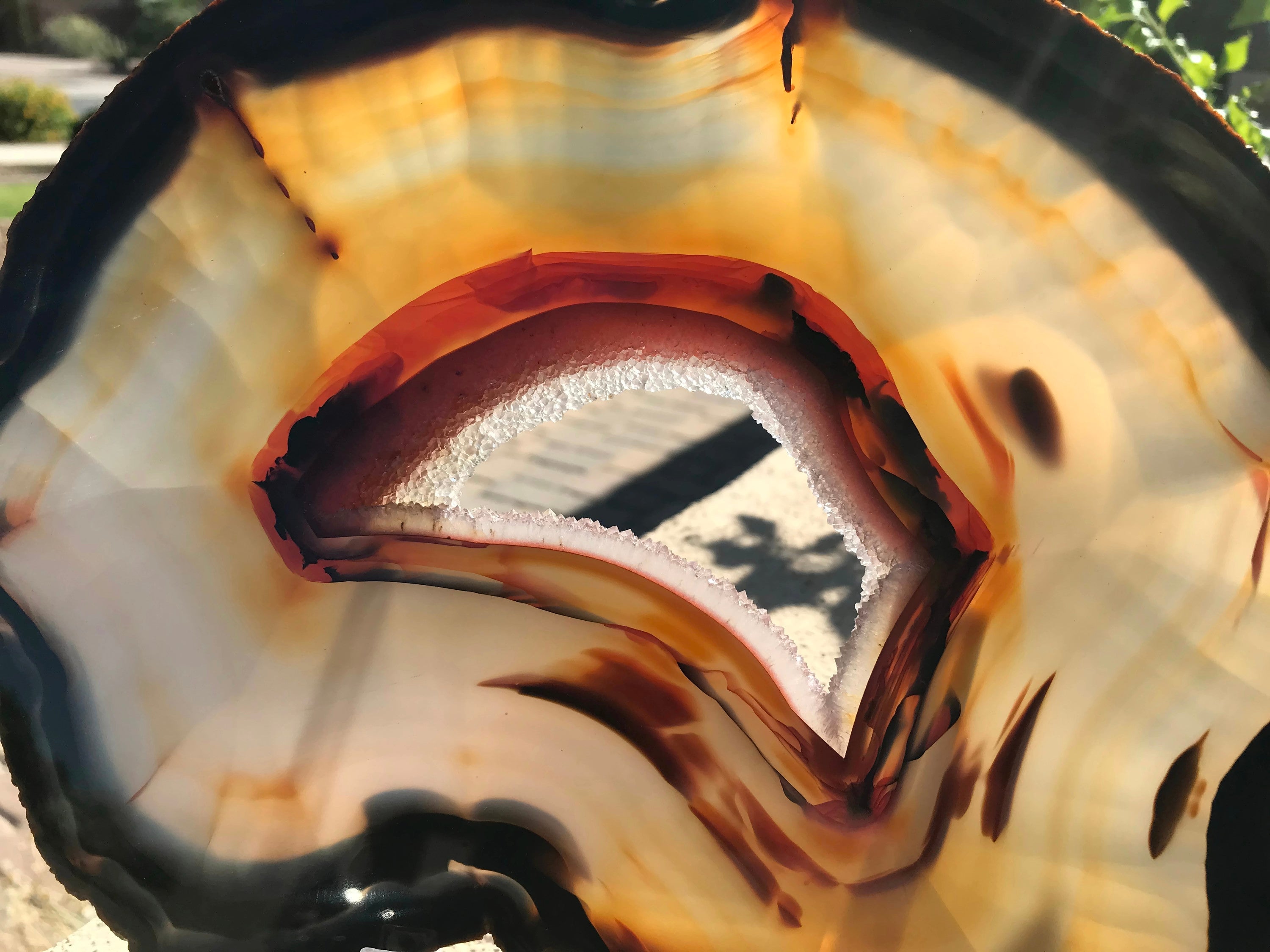 Crystal Lined Agate Slice