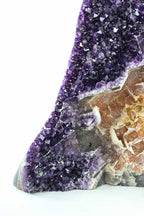 Uruguayan Amethyst with Special Calcite Crevice & Formations