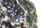 Uruguayan agate w/ druzy quartz