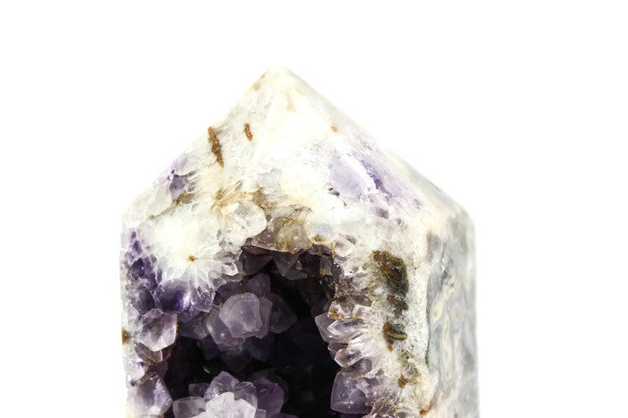 Uruguayan amethyst obelisk
