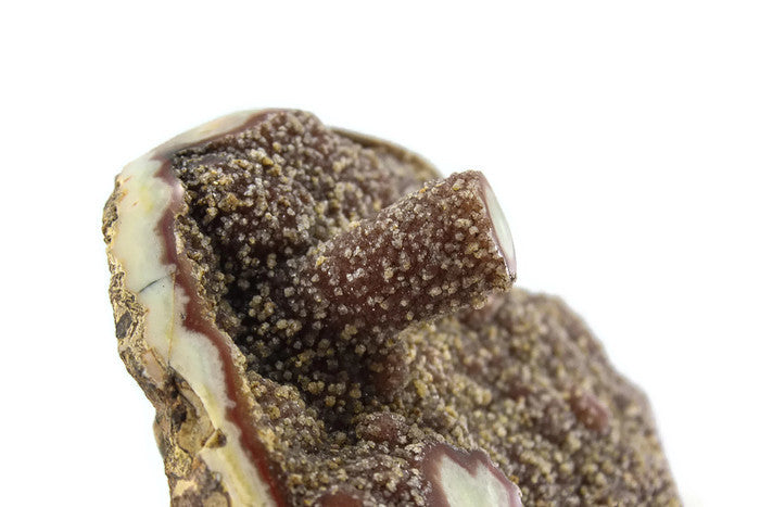 Uruguayan red amethyst cluster