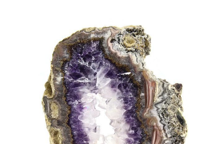 Uruguayan amethyst slice