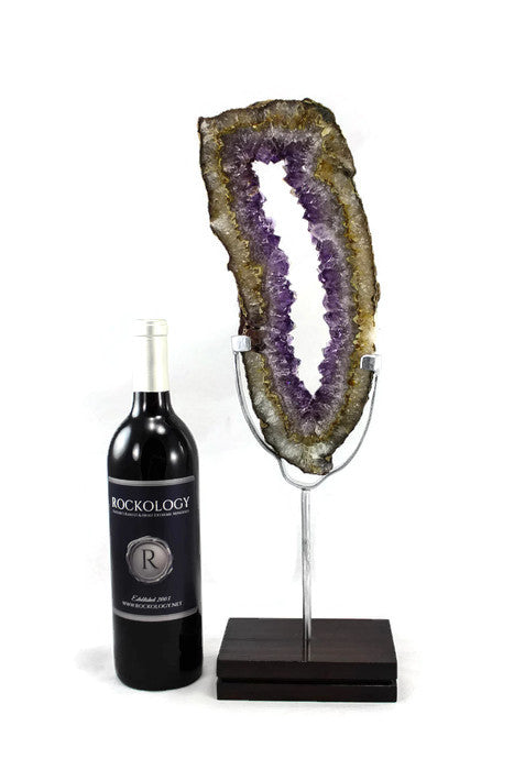Uruguayan amethyst slice