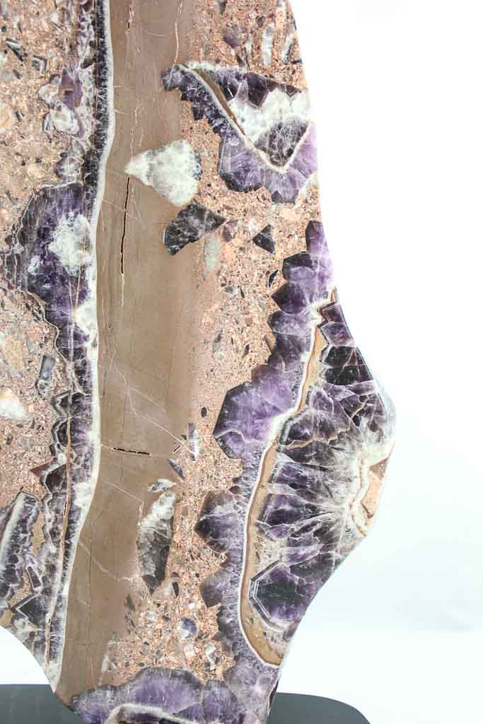 Chevron Amethyst Slab