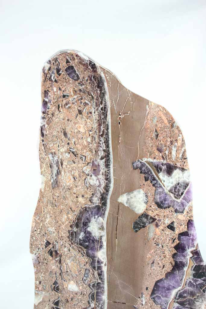 Chevron Amethyst Slab
