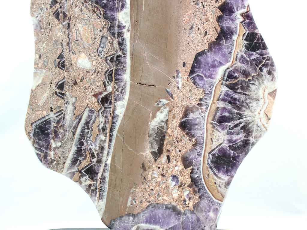 Chevron Amethyst Slab
