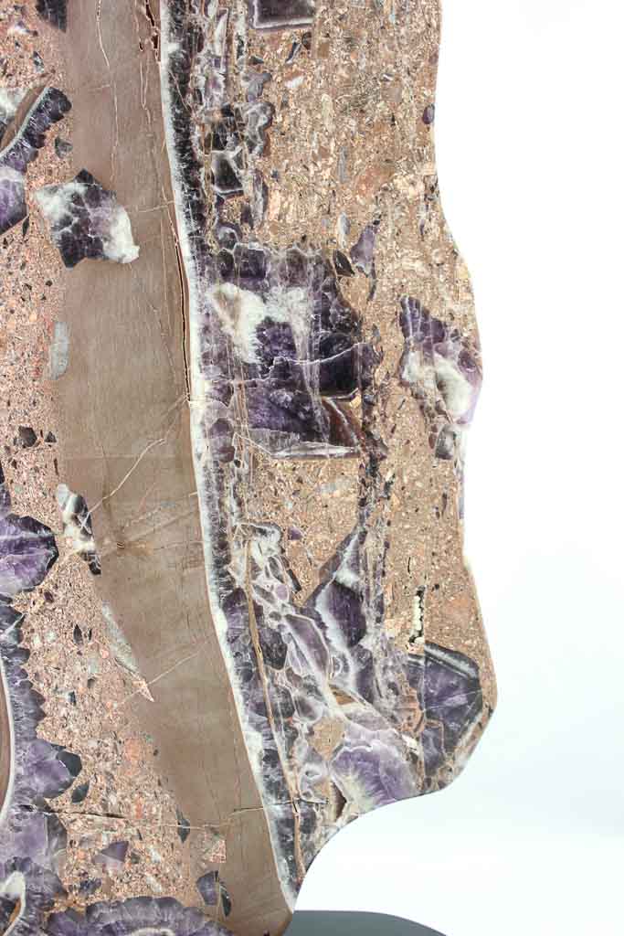 Chevron Amethyst Slab