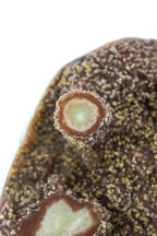 Uruguayan red amethyst cluster