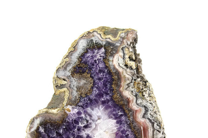 Uruguayan amethyst slice