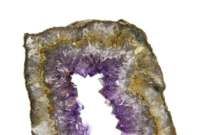 Uruguayan amethyst slice