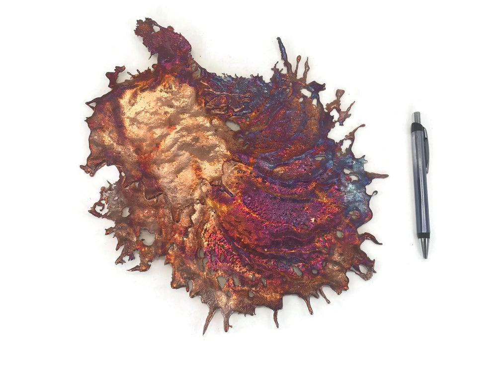 Natural Copper & Rainbow Copper Splash Duo