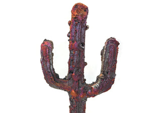 Standing Splash Copper Saguaro Cacti