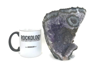Amethyst w/ Eye & Calcite