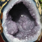 Amethyst and Agate Double Geode